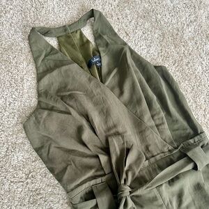 • lulus olive green jumpsuit •